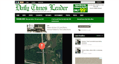Desktop Screenshot of dailytimesleader.com